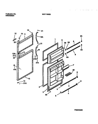 Door section