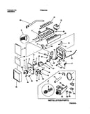 Ice maker & installation components