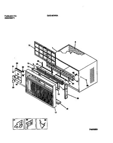Cabinet front and wrapper