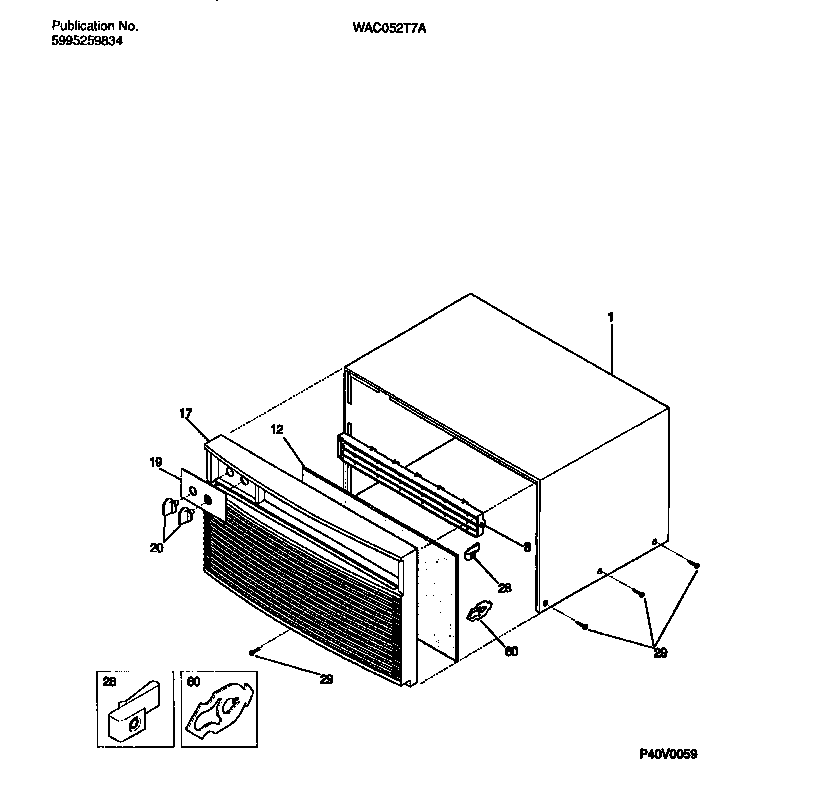 Cabinet front & wrapper