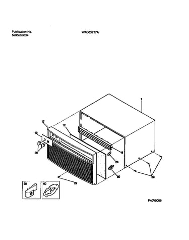 Cabinet front & wrapper