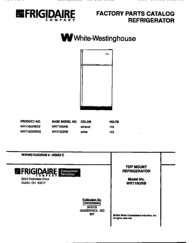 Top mount refrigerator