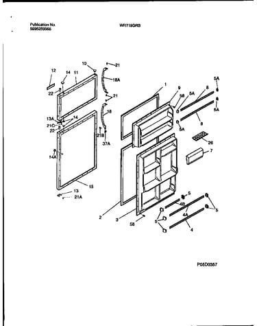 Door section