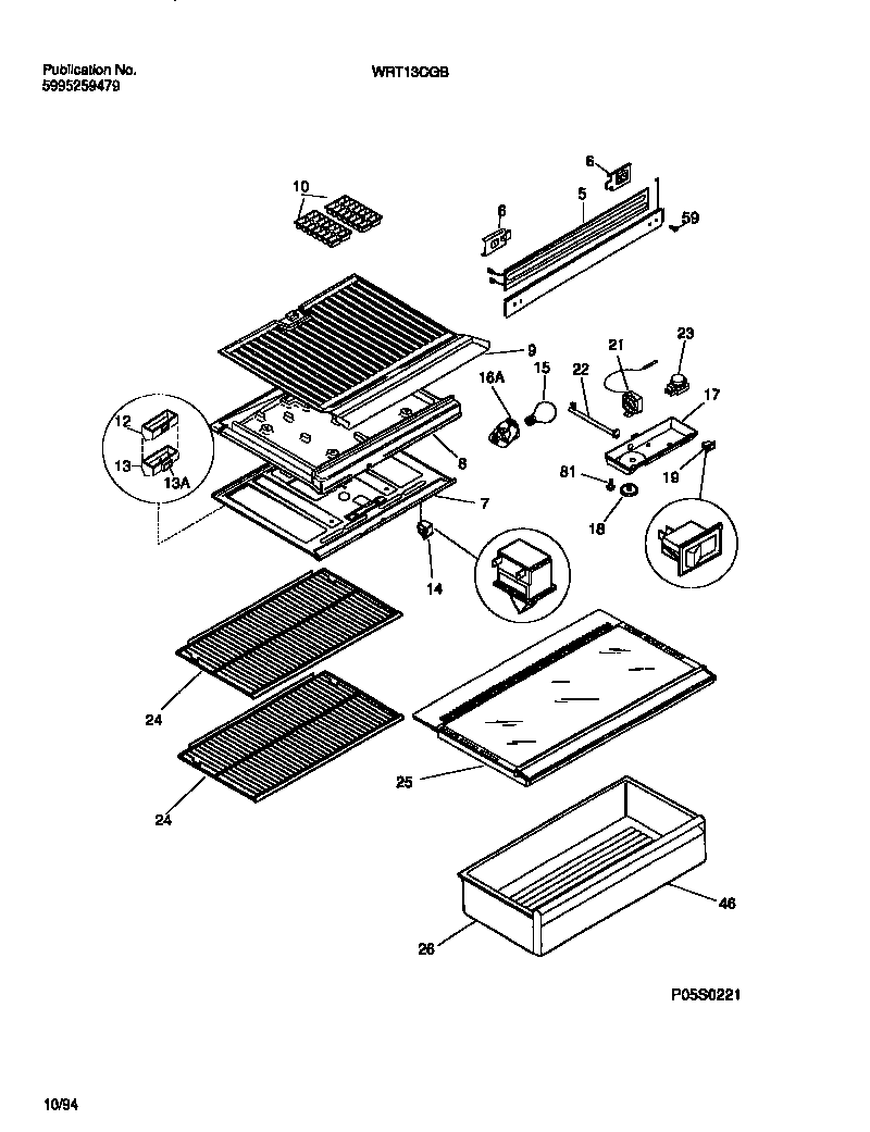 SHELVES, CONTROLS, DIVIDER, MULLION