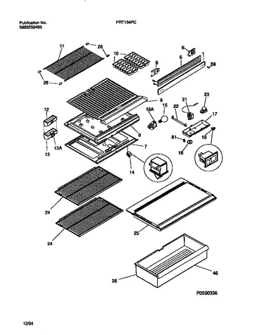 Shelves, controls, divider, mullion