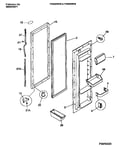 Refrigerator door section