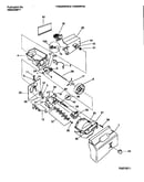 Ice container & dispenser drive