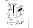 Frigidaire FPGC21TAL3 cooling system diagram