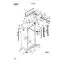 Tappan TRT17CRAD1 cabinet w/ fan assembly diagram