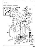 Cabinet, top panel, base
