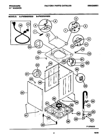Cabinet, top panel, base