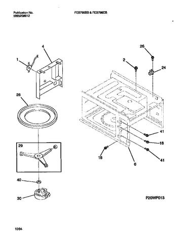 Cavity & turn table