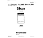 Gibson GWX645RBS1 washer, 27" diagram