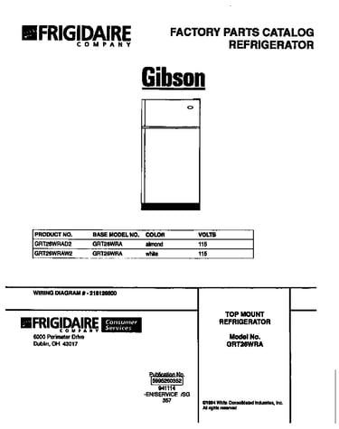 Top mount refrigerator