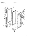 Refrigerator door section