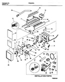 Ice maker  & installation components