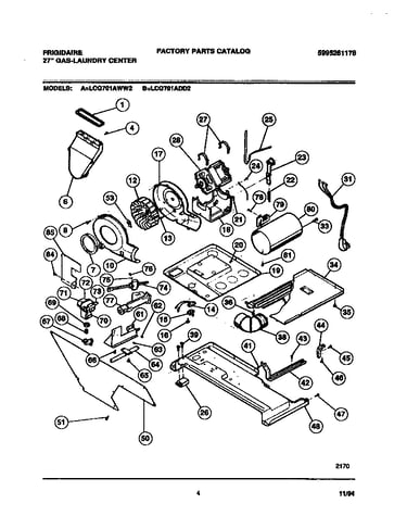 Dryer - motor, blower, belt