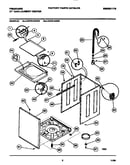 Washer - cabinet, top panel, base