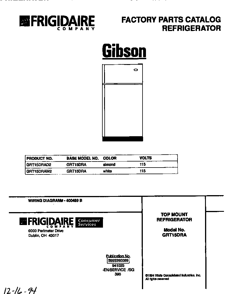 Cover page