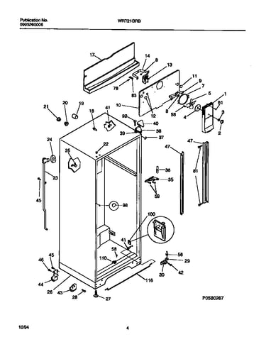 Cabinet w/ fan assembly