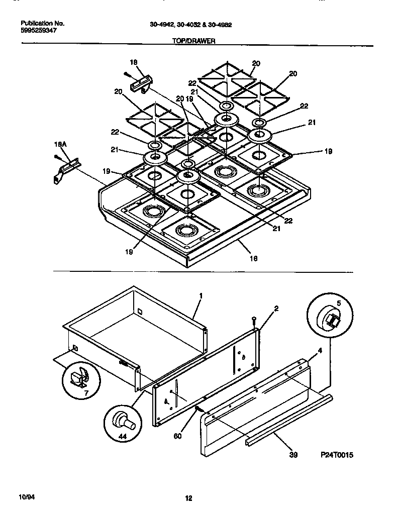Top/drawer