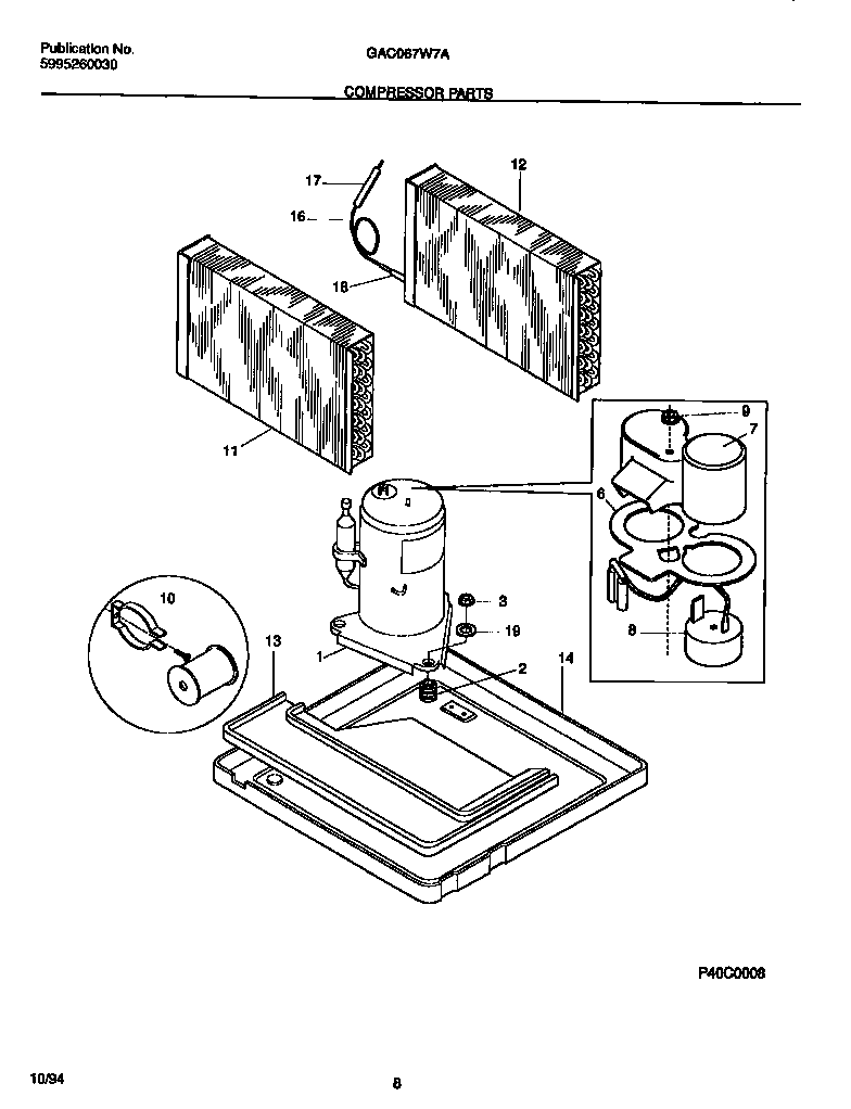 Compressor parts