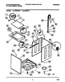 Washer - cabinet, top panel, base