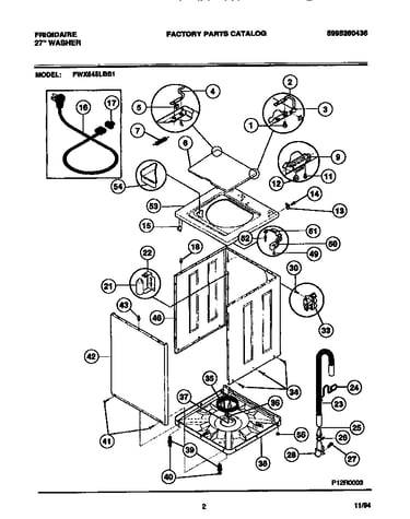 Cabinet, top panel, base