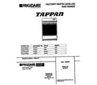 Tappan 30-2272-00-03 cover diagram