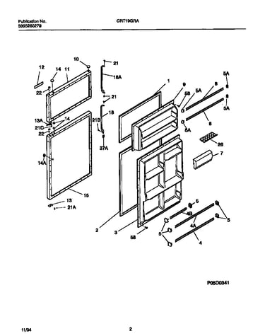 Door section