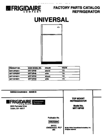 Top mount refrigerator