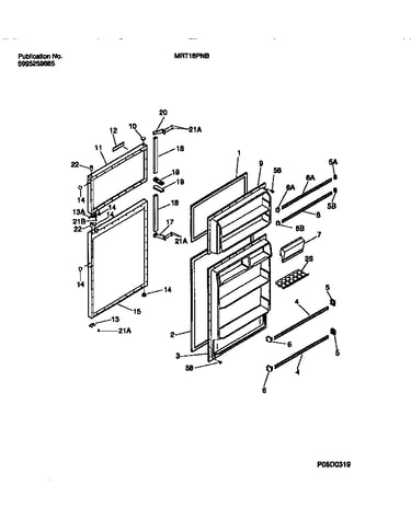 Door section