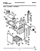 Washer - cabinet, top panel, base