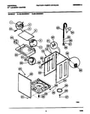 Washer - cabinet, top panel, base