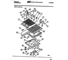Frigidaire FPES18TLA2 fan assembly diagram