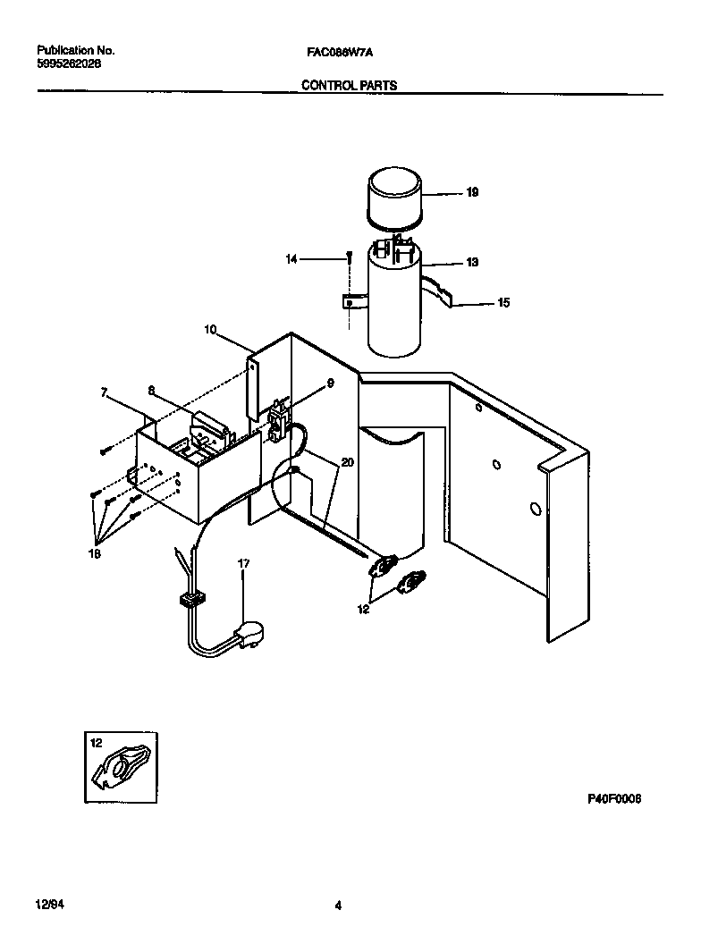 Control parts