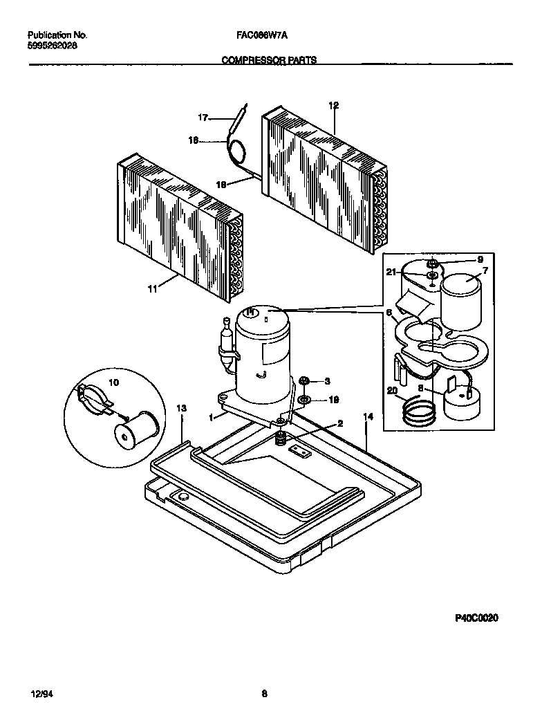 Compressor parts