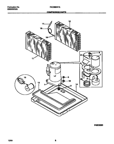 Compressor parts