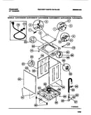 Cabinet, base, washer top, lid