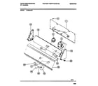 White-Westinghouse LA450AXD3 console & controls diagram