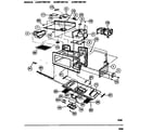 Frigidaire FMT106T1B1 vent motor/condenser diagram