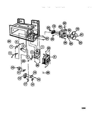 Magnetron/transformer