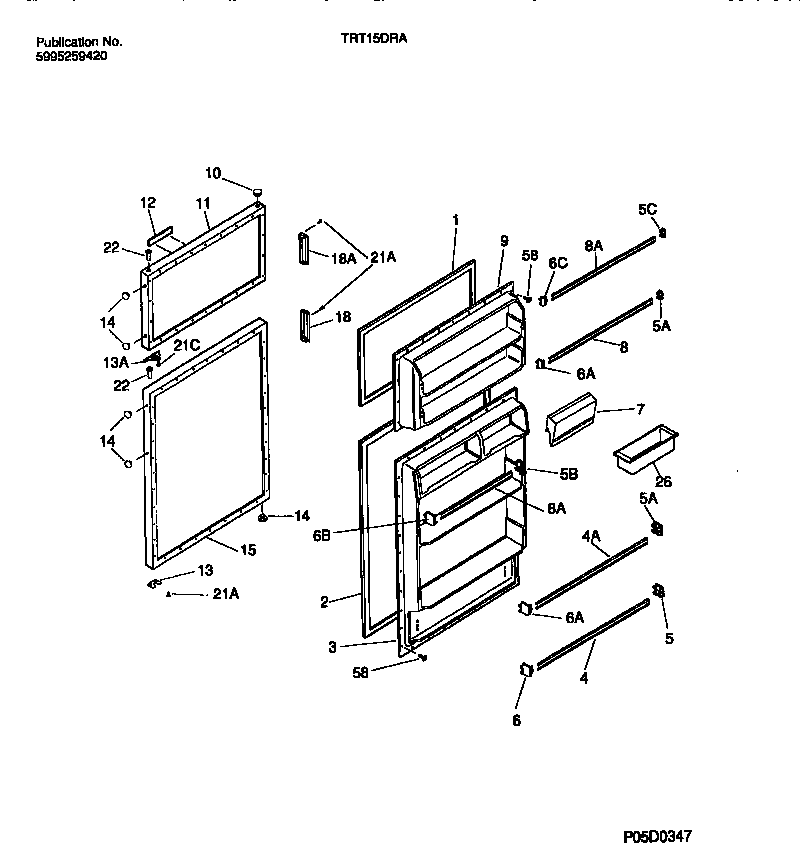 Door section
