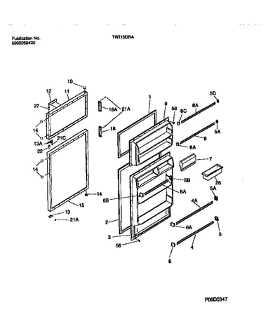 Door section