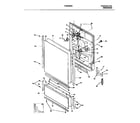 Frigidaire FDB765RCR0 door diagram