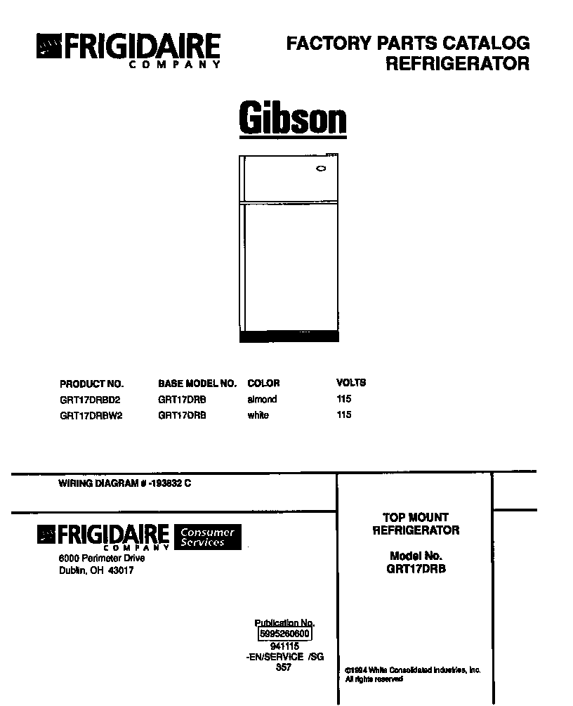 Top mount refrigerator
