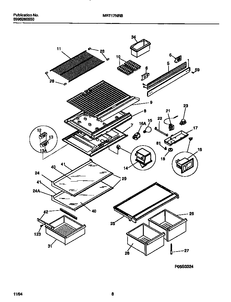 SHELVES, CONTROLS, DIVIDER, MULLION