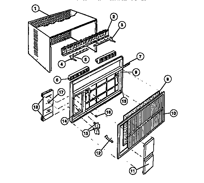 CABINET FRONT &  WRAPPER