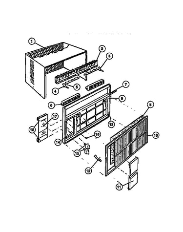 Cabinet front &  wrapper