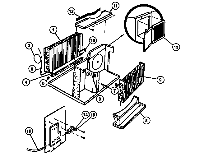 EVAPORATOR, CONDENSER